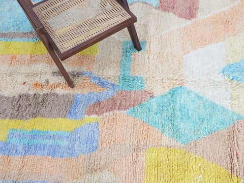 Yazdina Moroccan Rug 5'2" x 8'5"