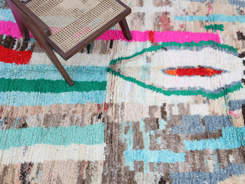 Tamenzut Moroccan Rug 4'9" x 8'2"