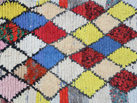 Tighremt  Moroccan Rug 2'7" x 5'9"