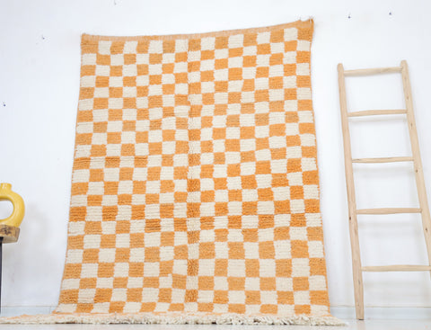 Yuba Moroccan Checkered Rug 5'0" x 8'5"