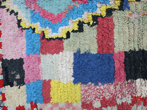 Tasekkurt  Moroccan Rug 3'6" x 4'9"
