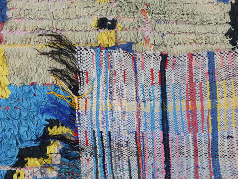 Tasekkurt  Moroccan Rug 3'6" x 4'9"