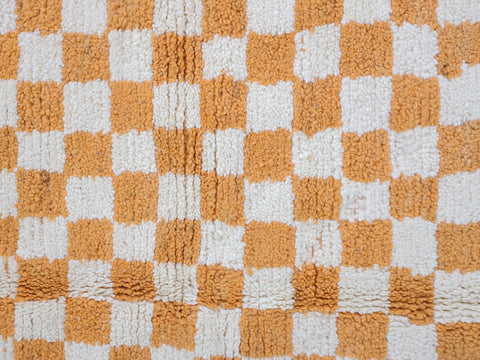 Isem Moroccan Checkered Rug 5'0" x 6'2"