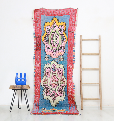 Abarug  Moroccan Rug 3'0" x 8'2"