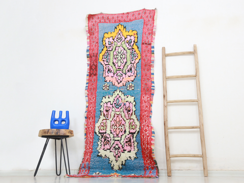 Abarug  Moroccan Rug 3'0" x 8'2"