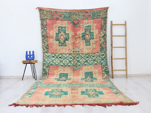 Tirzin Vintage Moroccan Rug 5'6" x 11'8"