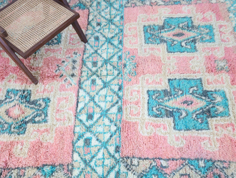 Tirzin Vintage Moroccan Rug 5'6" x 11'8"