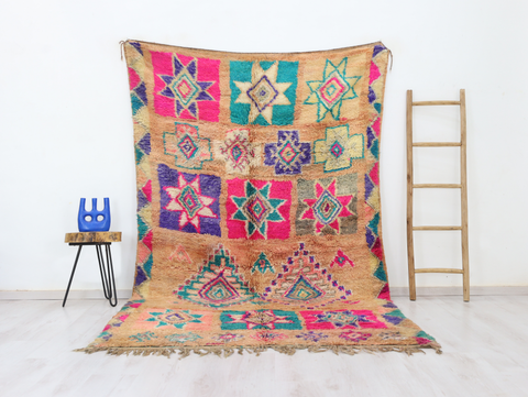 Taluft Vintage Moroccan Rug 5'7" x 9'5"