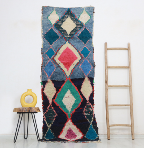 Azal  Moroccan Rug 2'5" x 7'5"