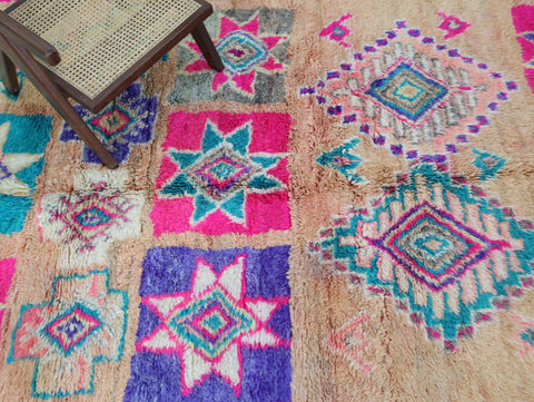 Taluft Vintage Moroccan Rug 5'7" x 9'5"