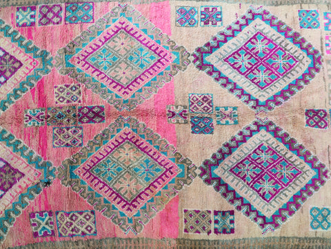 Izri Vintage Moroccan Rug 7'3" x 10'8"