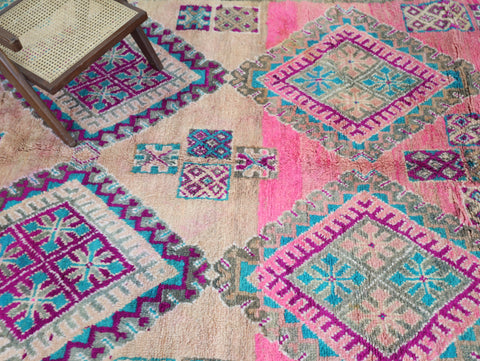 Izri Vintage Moroccan Rug 7'3" x 10'8"