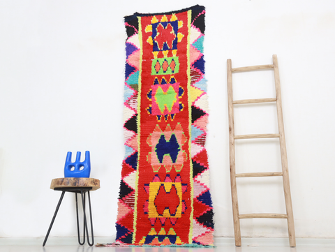 Arris Moroccan Rug 2'4" x 7'5"