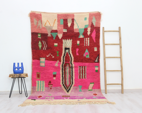 Awragh Moroccan Rug 5'2" x 8'2"