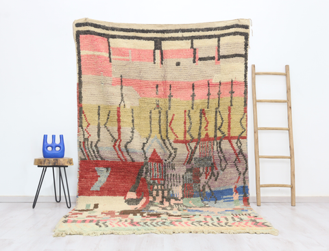 Ifassen Moroccan Rug 5'7" x 9'2"