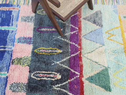 Tazemmurt Moroccan Rug 5'2" x 10'5"