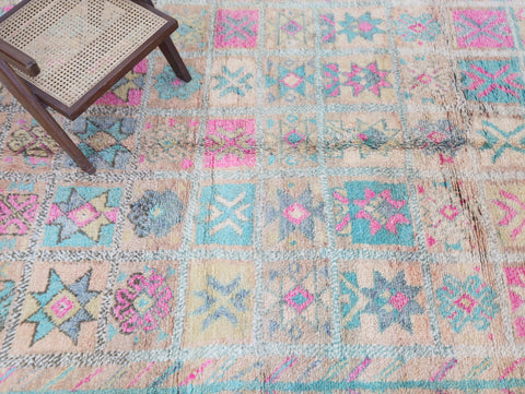 Tifawin Vintage Moroccan Rug 6'1" x 11'2"
