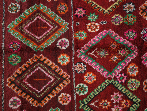 Mawlo Vintage Moroccan Rug 5'7" x 7'9"