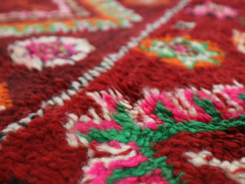 Mawlo Vintage Moroccan Rug 5'7" x 7'9"