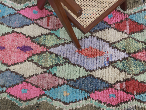 Anrar  Moroccan Rug 3'4" x 11'0"