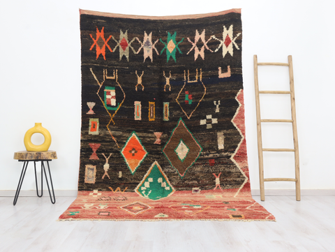 Isaffen Moroccan Rug 5'3" x 8'4"