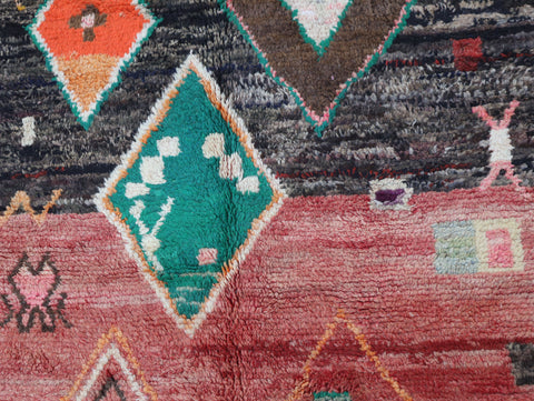 Isaffen Moroccan Rug 5'3" x 8'4"