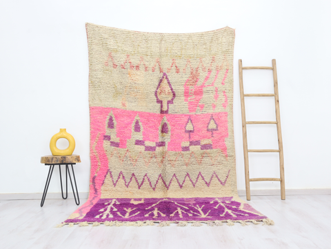 Anigouran Moroccan Rug 5'2" x 8'9"