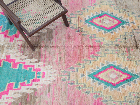 Lilya Vintage Moroccan Rug 5'7" x 11'7"