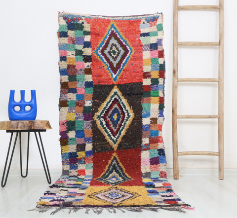 Takawt  Moroccan Rug 2'7" x 6'9"
