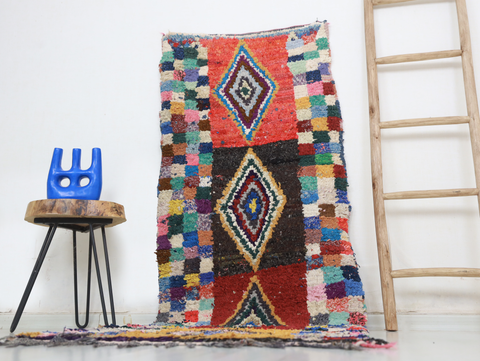 Takawt  Moroccan Rug 2'7" x 6'9"