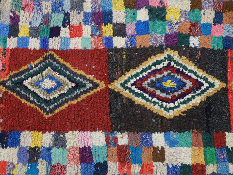 Takawt  Moroccan Rug 2'7" x 6'9"