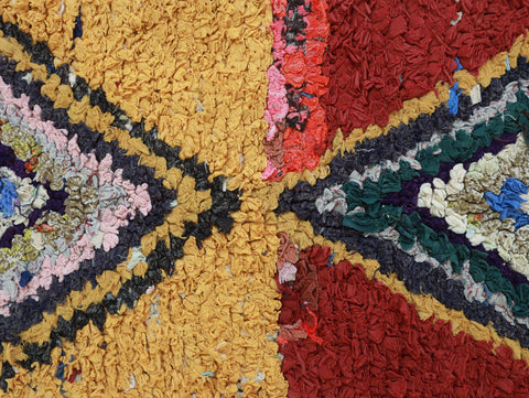 Takawt  Moroccan Rug 2'7" x 6'9"