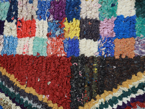 Takawt  Moroccan Rug 2'7" x 6'9"