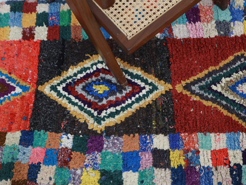 Takawt  Moroccan Rug 2'7" x 6'9"
