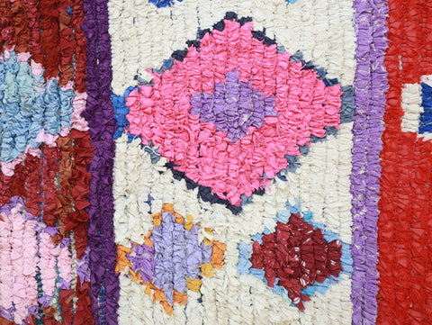 Tazart  Moroccan Rug 3'1" x 6'7"