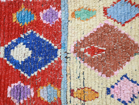 Tazart  Moroccan Rug 3'1" x 6'7"