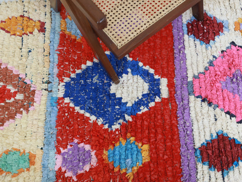 Tazart  Moroccan Rug 3'1" x 6'7"