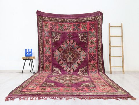 Tafawt Vintage Moroccan Rug 6'4" x 12'5"