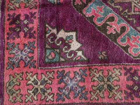 Tafawt Vintage Moroccan Rug 6'4" x 12'5"