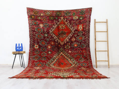 Tifiyur Vintage Moroccan Rug 6'2" x 9'8"