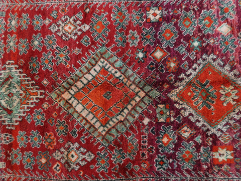 Tifiyur Vintage Moroccan Rug 6'2" x 9'8"
