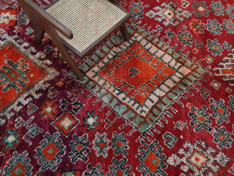 Tifiyur Vintage Moroccan Rug 6'2" x 9'8"