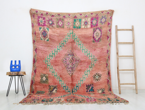 Anir Vintage Moroccan Rug  5'8" x8'8"