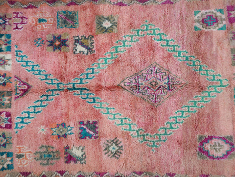 Anir Vintage Moroccan Rug  5'8" x8'8"