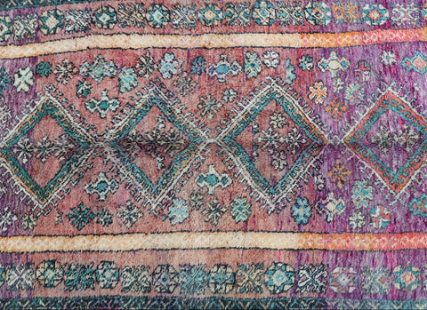 Tazzerut Vintage Moroccan Rug 7'2" x 13'3"