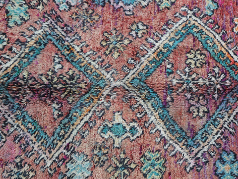 Tazzerut Vintage Moroccan Rug 7'2" x 13'3"