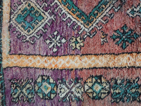 Tazzerut Vintage Moroccan Rug 7'2" x 13'3"