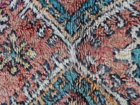 Tazzerut Vintage Moroccan Rug 7'2" x 13'3"