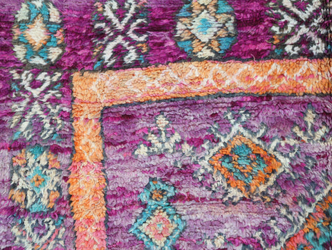Tazzerut Vintage Moroccan Rug 7'2" x 13'3"