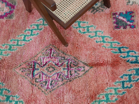 Anir Vintage Moroccan Rug  5'8" x8'8"